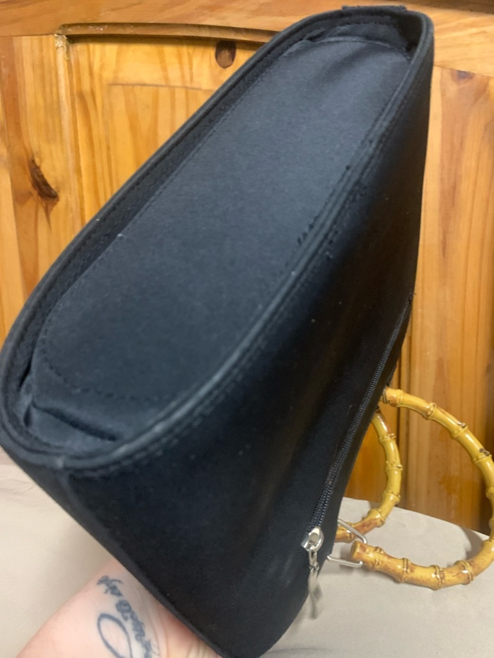 kate spade Black Tote with Bamboo-Style Handles - Picture 4 of 6